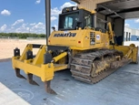 Used Komatsu in yard
